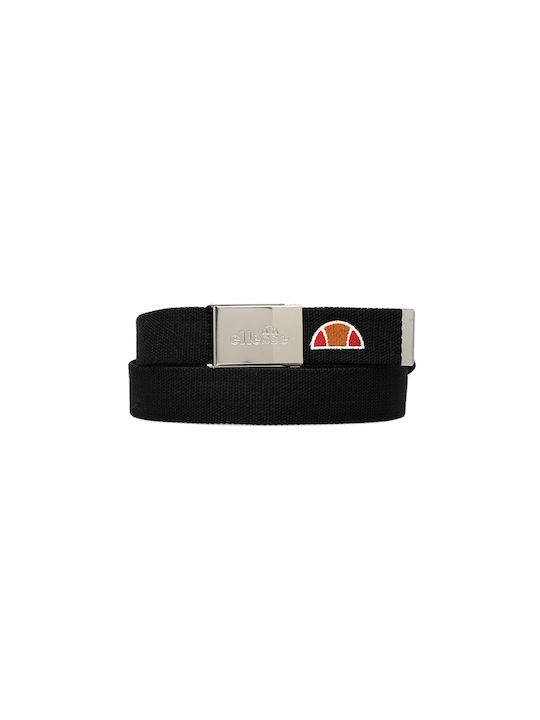 Ellesse Pallas Men's Fabric Webbing Belt Belt Black