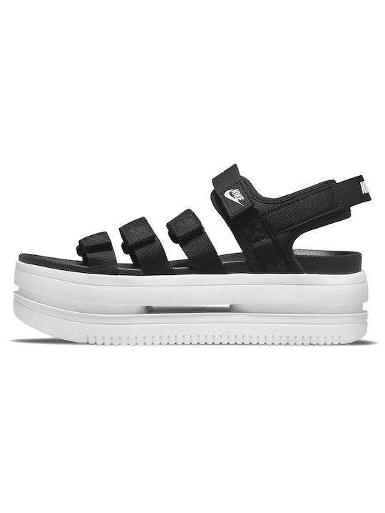 Icon Classic Women's Flat Sandals in Black Color
