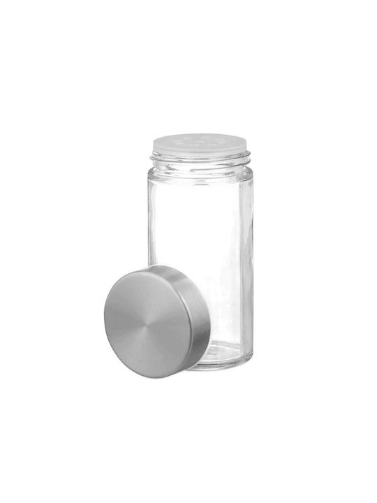 Timeless Tools Glass Tabletop Rotating Spice Rack Silver 20pcs