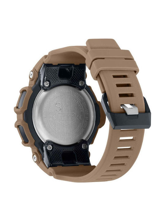 Casio G-Shock G-Squad Analog/Digital Men's Watch 49mm Chronograph Battery with Beige Rubber Strap