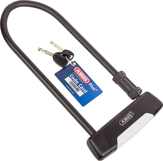 Abus Granit Plus 470/150HB300 + EaZyKF Fahrradschloss für Pedal mit Schlüssel Schwarz