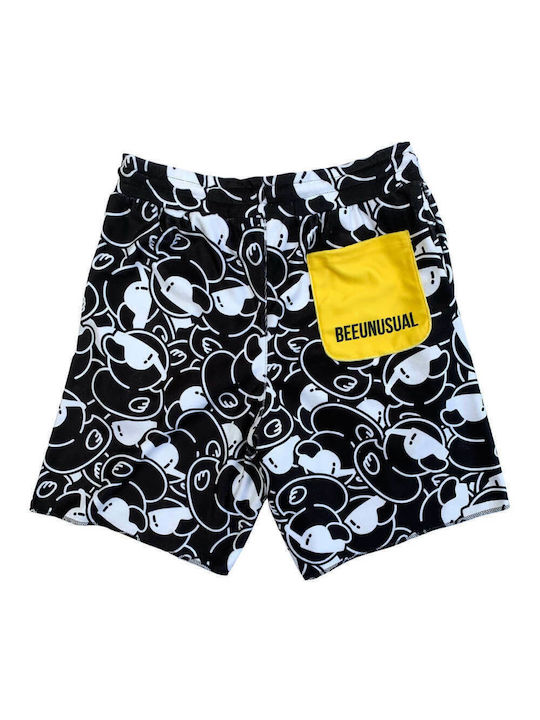 Bee. Unusual. Sportliche Herrenshorts Schwarz