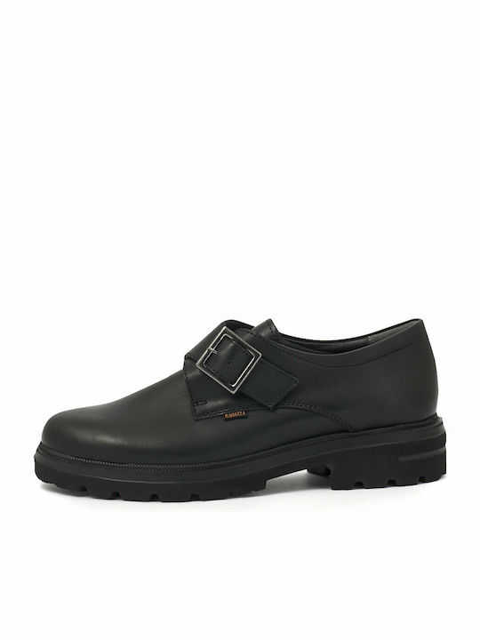 Damen Oxfords in Schwarz Farbe