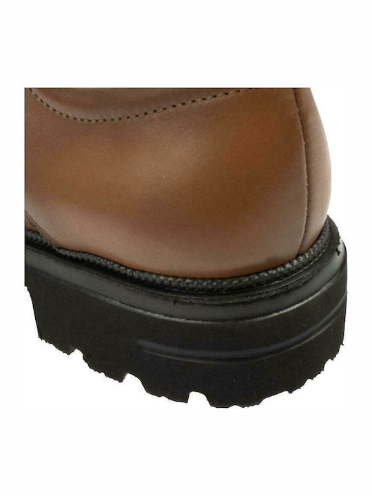Women's Derby Shoes Tabac Brown