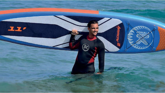 Dvsport Kohala Pro Arrow 2 11' KH-33515 Φουσκωτή Σανίδα SUP με Μήκος 3.55m Μπλε