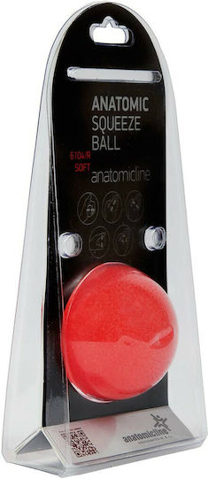 Anatomic Line Ball Antistress in Red Color