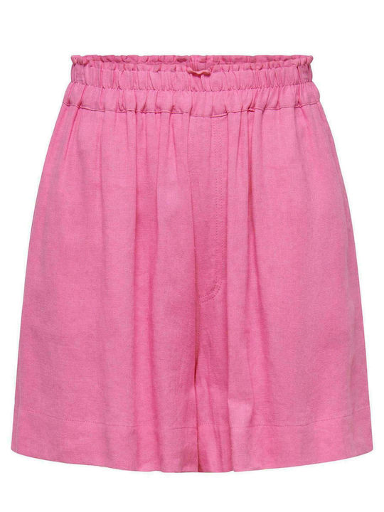 Only Tokyo Women's High-waisted Shorts Pink