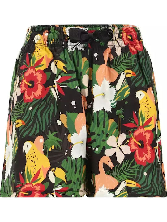 Women's High-waisted Shorts Black
