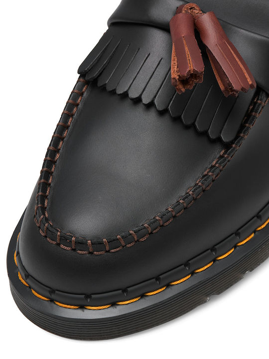 Adrian Men's Leather Loafers Black