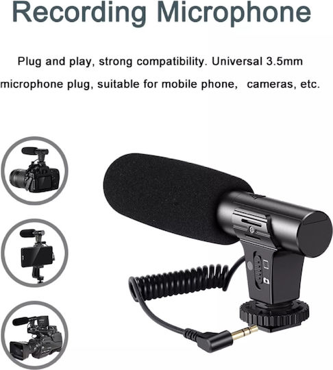 Yunteng AY-49 Selfie Stick Τρίποδο Κινητού Bluetooth με Φωτισμό Μαύρο