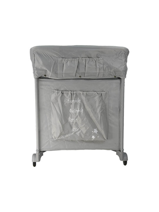 Bebe Stars Comfort Stars Playpen 2 Levels with Changing Table & Mattress White 125x65cm