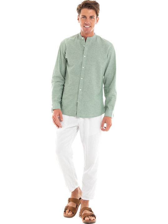 Firenze Pantaloni Elastic Alb