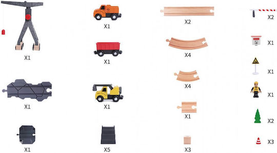 Tooky Toys Ciuciubabka Spielzeugautos & Rennstrecken Strecke/Autobahn