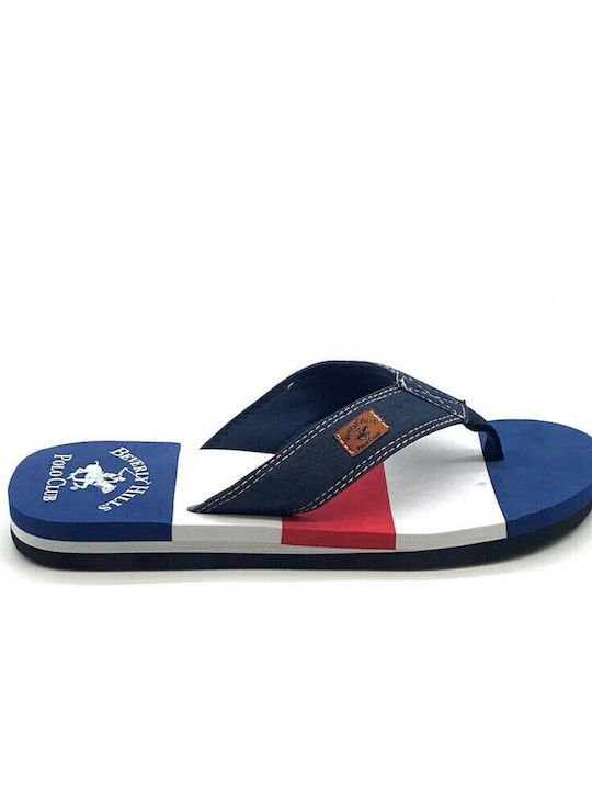 1772 Ανδρικά Flip Flops Μπλε
