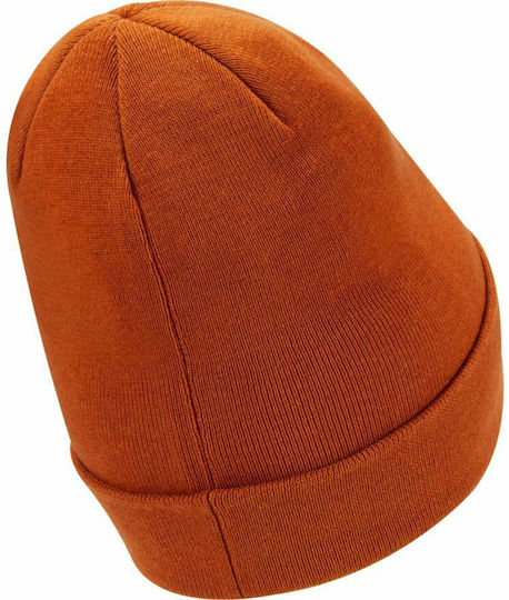 Beanie Männer Beanie Gestrickt in Orange Farbe