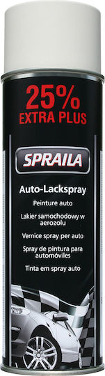 Spraila Car Paint Spray Ματ White 500ml