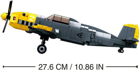 Sluban Cuburi De Construit German Fighter Pentru 8+ Ani 289 Bucăți