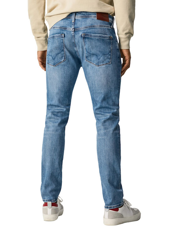 Pepe Jeans Stanley Herren Jeanshose in Regular Fit Blau