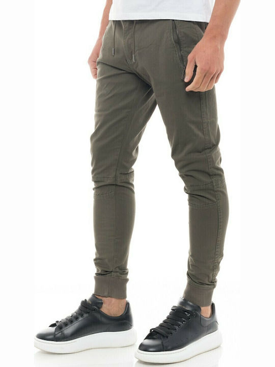 Παντελόνι Chino Ελαστικό Olive
