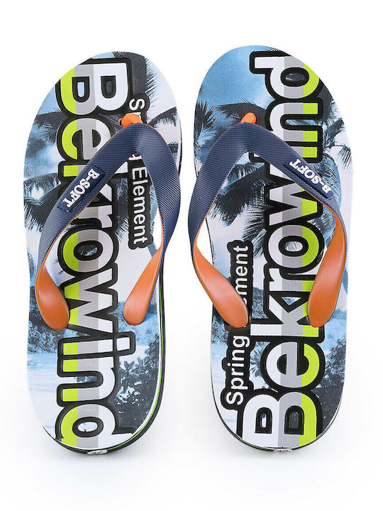 Men's Flip Flops Anatomic Blue
