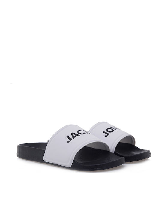 Men's Slides Black / White
