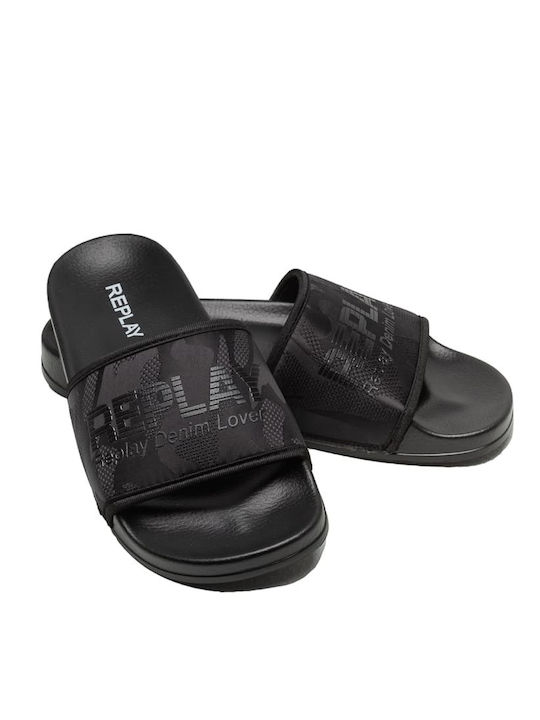 Up Camo Herren Slides Gray