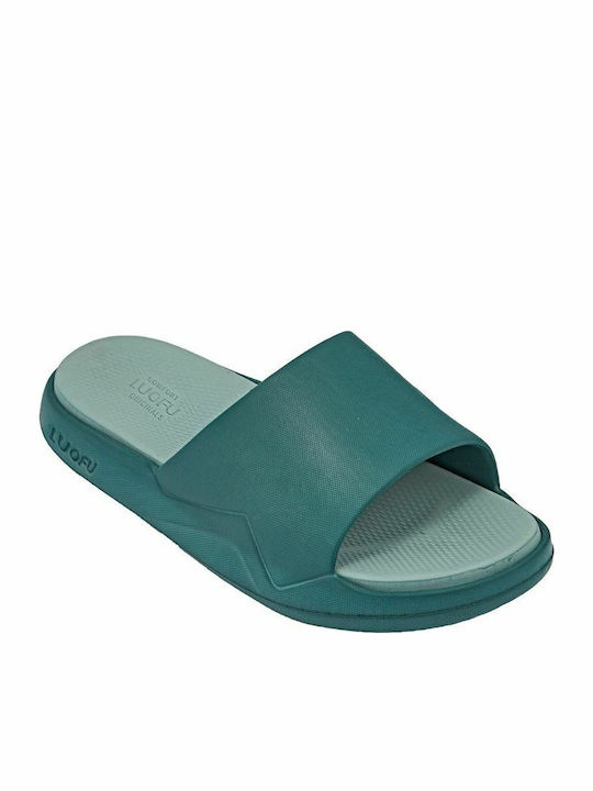 Men's Slides Anatomic Green