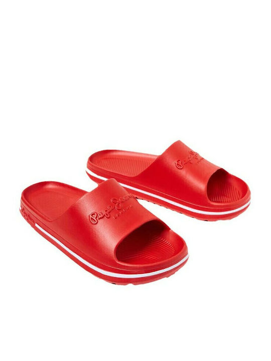 Men's Slides Red