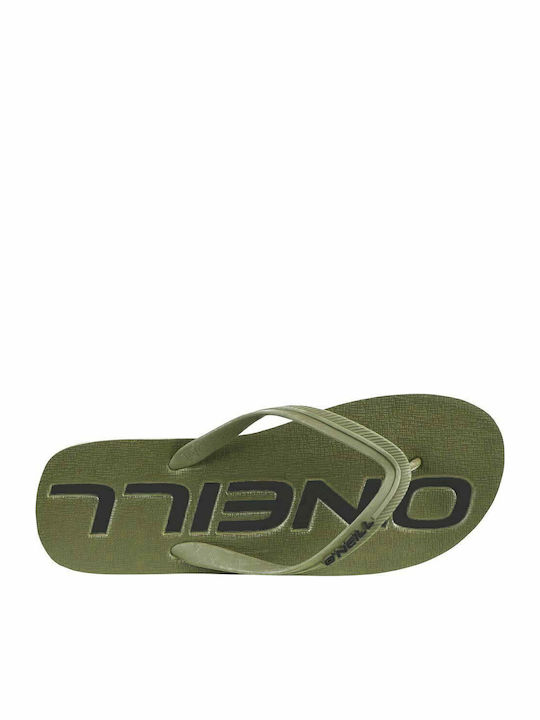 Herren Flip Flops Khaki