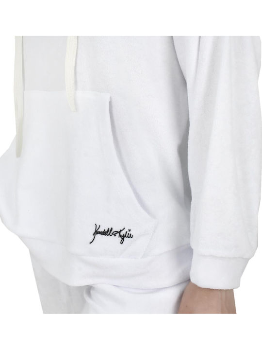 Women's Sweatshirt Hooded White