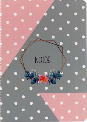 Tesoro Notebook 50 Sheets A5 Ruled with Elastic (Μiscellaneous Designs/Colors)