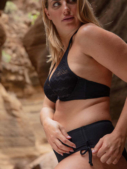 Kubah Bikini Slip Black