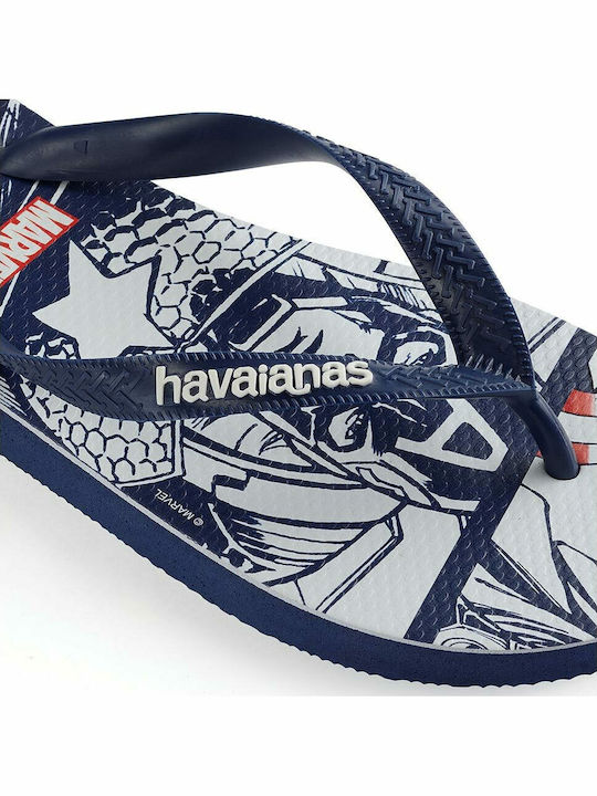 Top Marvel Herren Flip Flops Blau