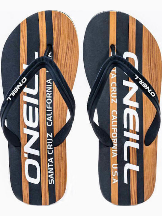 Profile Cali Ανδρικά Flip Flops Μαύρα