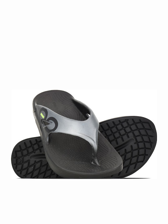 1001 Ανδρικά Flip Flops Ανατομικά Γκρι