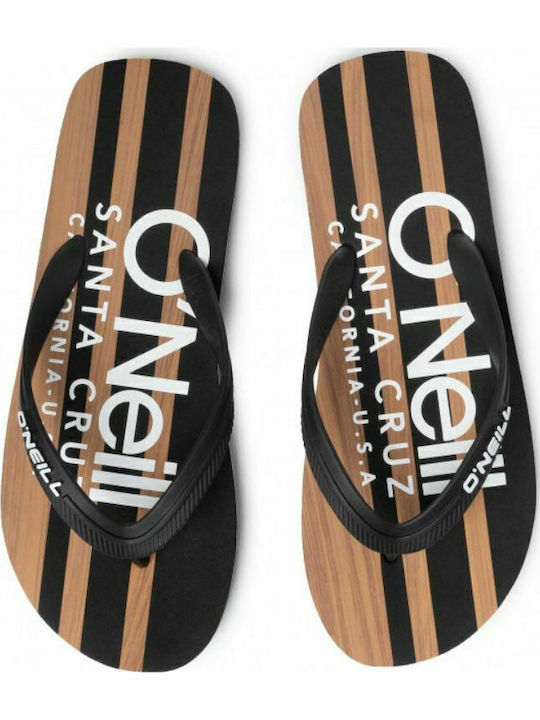 Profile Cali Ανδρικά Flip Flops Μαύρα