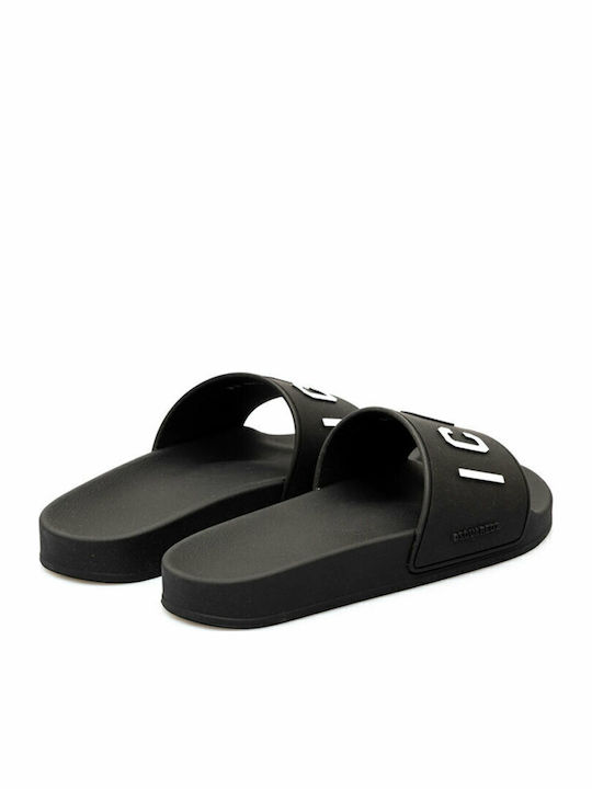 Be Icon Ανδρικά Slides Μαύρα