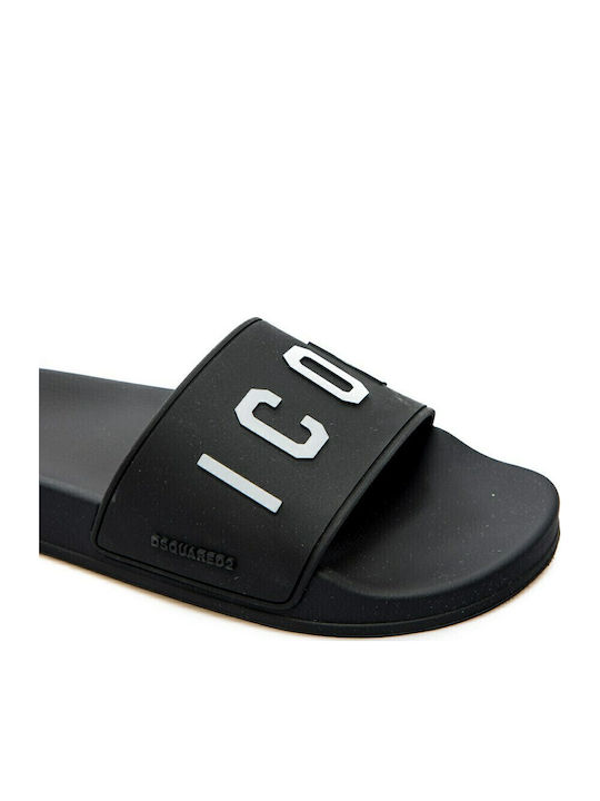 Be Icon Ανδρικά Slides Μαύρα