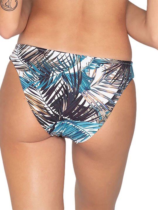 Bikinihosen Mit Blumenmuster