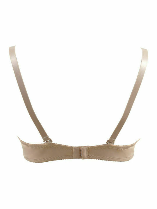 Women's bra lightweight built-in lining. Covers D Cup. Packing 2pack. WHITE NUDE