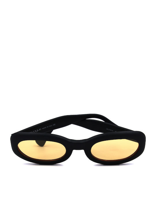 Vogue Women's Sunglasses with Black Plastic Frame and Orange Lens VO2183S W44S7