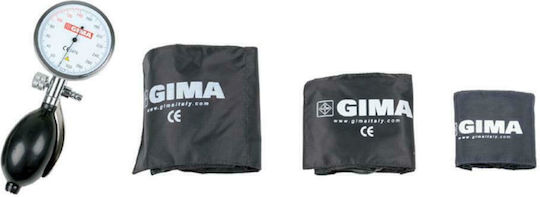 Gima Sirio Pediatric Kit with 3 Pediatric Cuffs Analog Blood Pressure Monitor Arm 32705