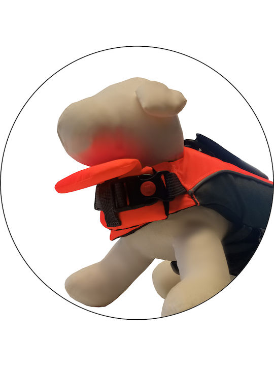 Pet Interest Life Jacket Dog Life Jacket Waterproof Medium Red 53cm