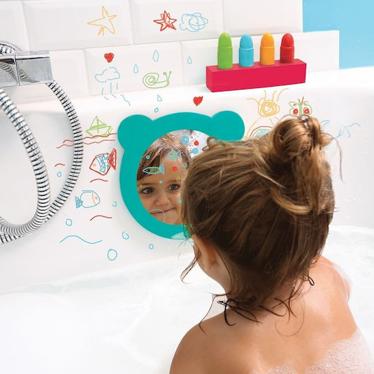 Ludi "Ζωγραφική στον Καθρέφτη" Μαρκαδόροι Μπάνιου για 10+ Μηνών 4τμχ