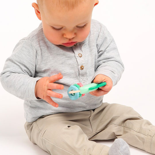 Ludi Teething Rattle made of Plastic for 0 m+ 3pcs