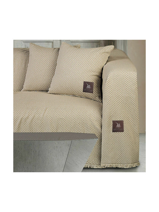 Greenwich Polo Club Sofa-Kissen 2789 Ekru 42x42cm.