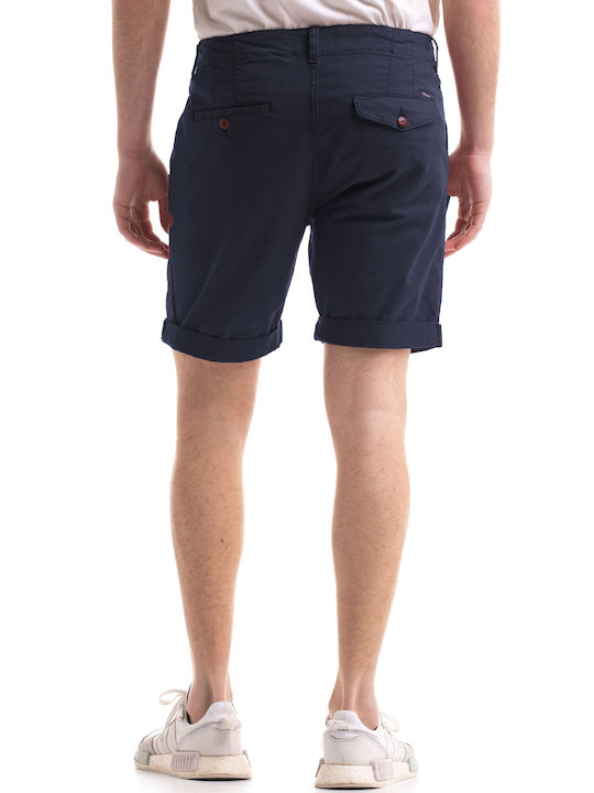 Narro Ανδρική Βερμούδα Chino Navy Μπλε