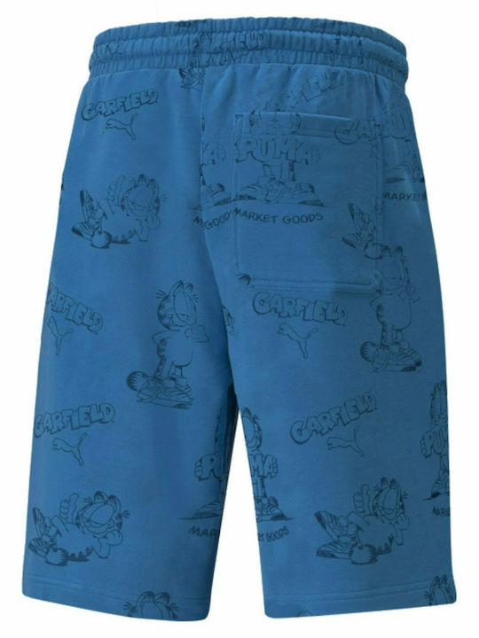 Puma x Garfield Men's Athletic Shorts Vallarta Blue