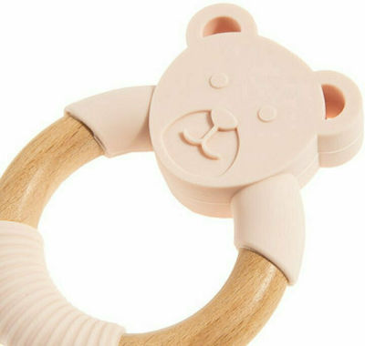 Smyk Αρκουδάκι Teething Ring made of Rubber for 6 m+ 1pcs