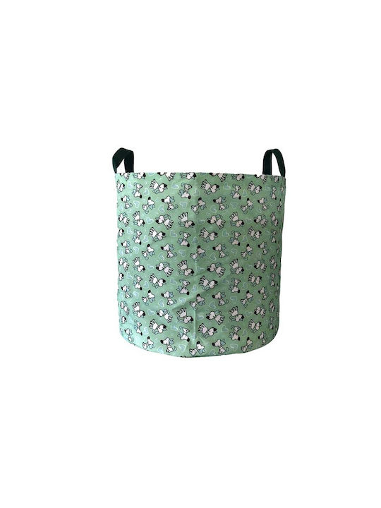 Lyc Sac Kids Fabric Storage Bag Toy Bin Your Friend CC82208 Light Blue